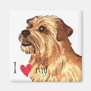 Íman Eu amo meu Norfolk Terrier