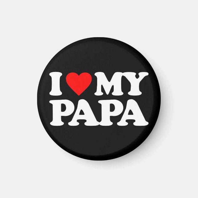 ÍMAN EU AMO MEU PAPA (Frente)