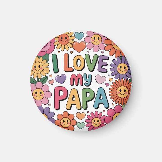 Íman Eu amo meu papai (Frente)