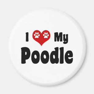 Íman Eu Amo Meu Poodle