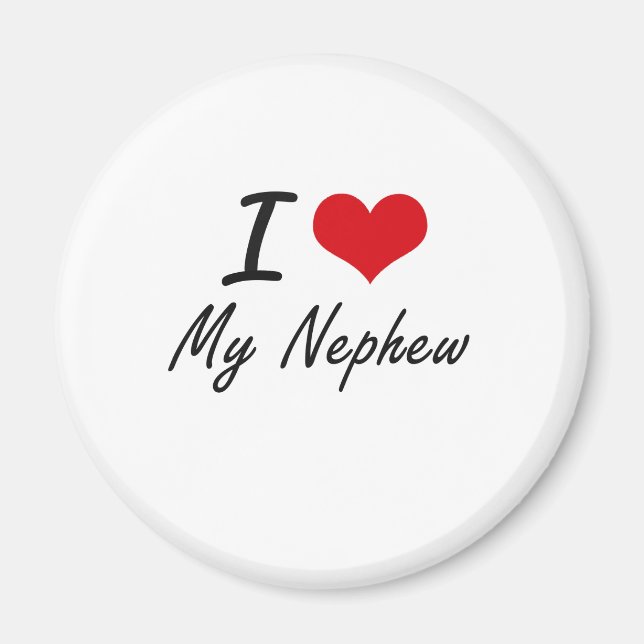 Íman Eu Amo Meu Sobrinho (Frente)