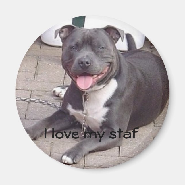 Íman Eu amo meu staf (Frente)