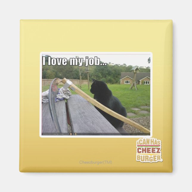 Íman Eu amo meu trabalho (Frente)