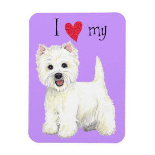 Íman Eu amo meu Westie