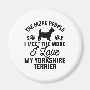 Íman Eu Amo Meu Yorkshire Terrier
