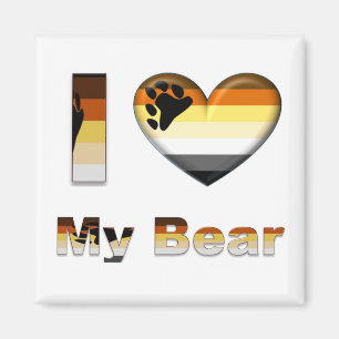 Íman Eu amo meus urso/Cub