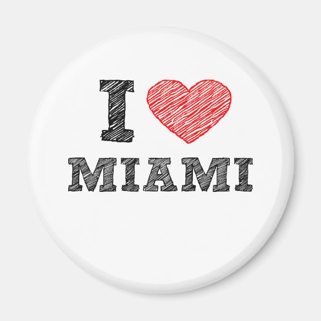Íman Eu Amo Miami (Frente)