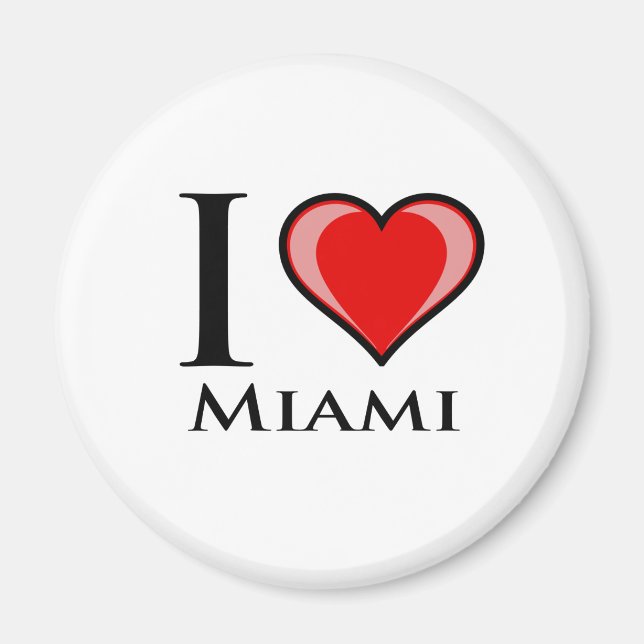 Íman Eu Amo Miami (Frente)