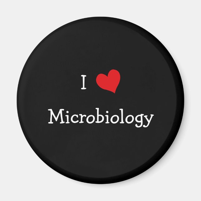 Íman Eu Amo Microbiologia (Frente)