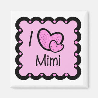 Íman Eu Amo Mimi Cute T-Shirt