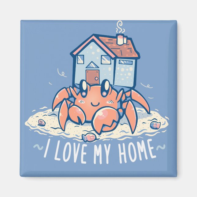 Íman Eu amo minha casa (Frente)