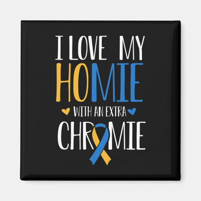 Íman Eu Amo Minha Casa Com Um Sindrom Extra Chromie Bai (Frente)