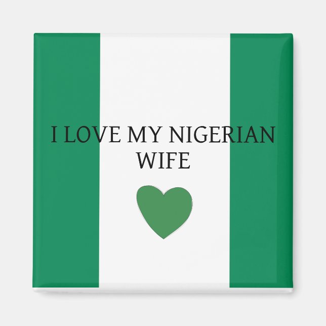 Íman Eu Amo Minha Esposa Nigeriana (Frente)