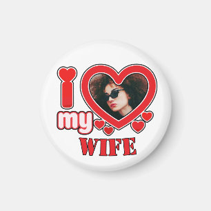 Íman Eu Amo Minha Esposa Personalizada