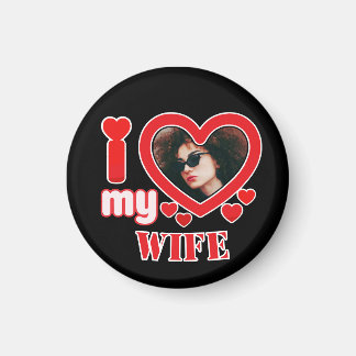 Íman Eu Amo Minha Esposa Personalizada