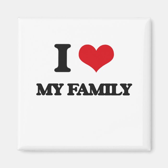 Íman Eu Amo Minha Família (Frente)