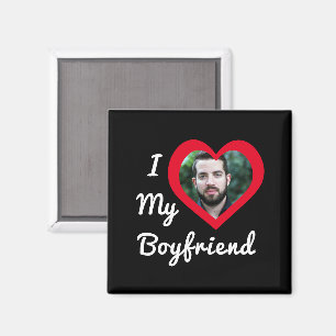 Íman Eu Amo Minha Foto Personalizada Personalizada Da B