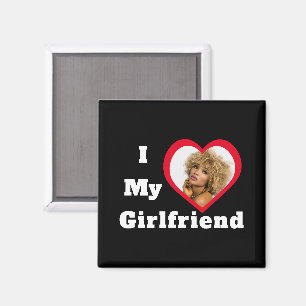 Íman Eu Amo Minha Foto Personalizada Personalizada Da B