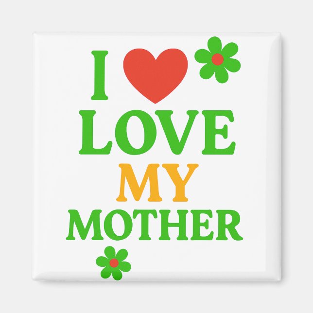 Íman Eu Amo Minha Mãe (Frente)