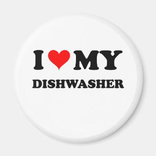 Íman Eu amo minha máquina de lavar louça