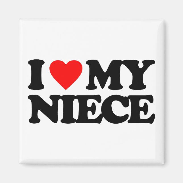ÍMAN EU AMO MINHA NIECE (Frente)
