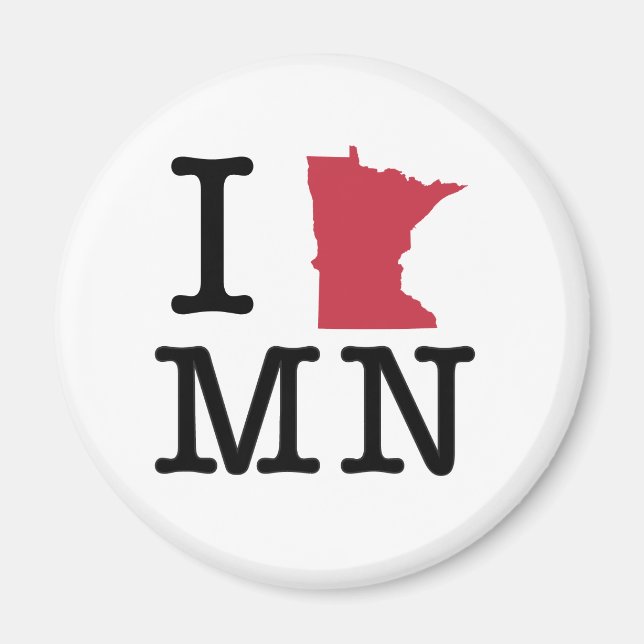 Íman Eu Amo Minnesota (Frente)