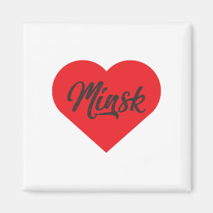 Íman Eu Amo Minsk - Bielorrússia