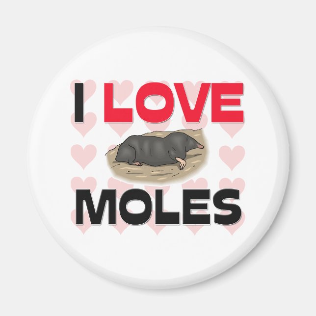 Íman Eu Amo Moles (Frente)