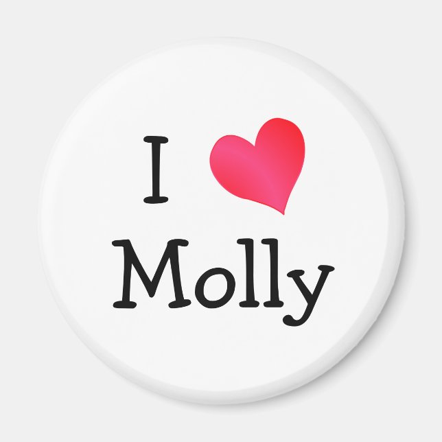 Íman Eu Amo Molly (Frente)