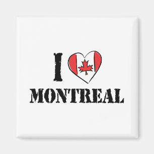 Íman Eu amo Montreal Canadá