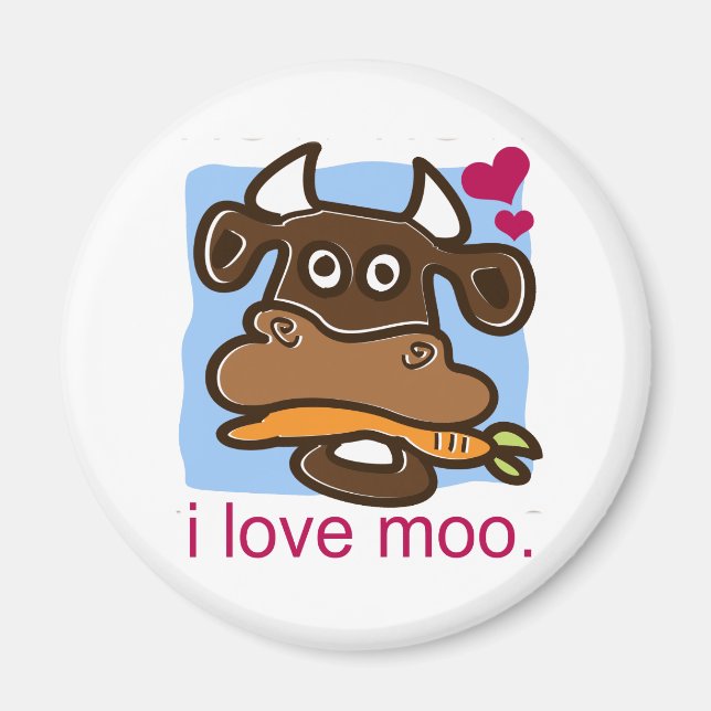 Íman Eu Amo Moo (Frente)