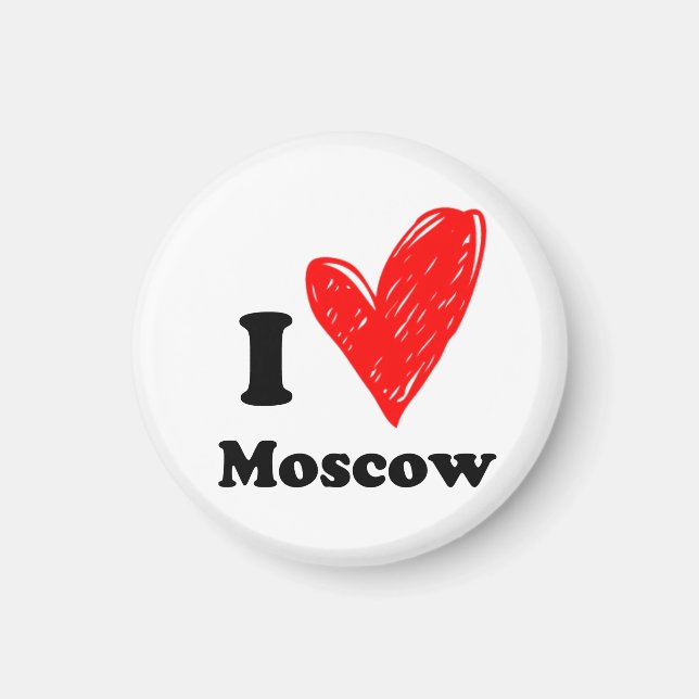 Íman Eu amo Moscou (Frente)