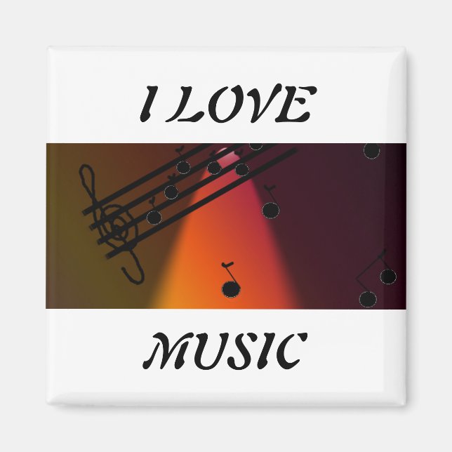 Íman Eu Amo Música (Frente)