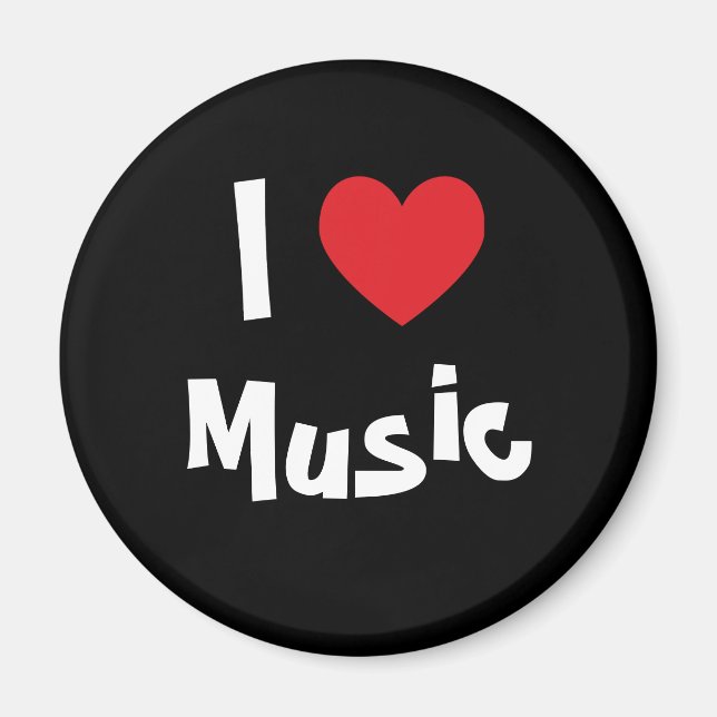 Íman Eu Amo Música (Frente)