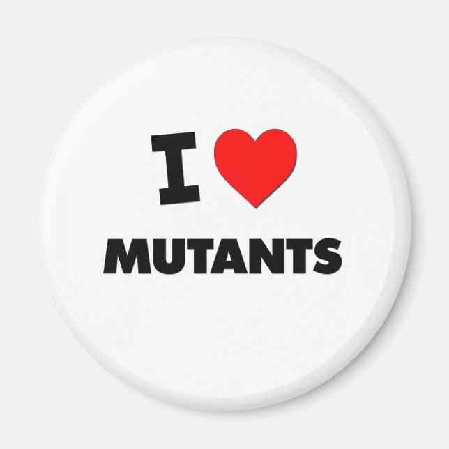 Íman Eu Amo Mutantes (Frente)