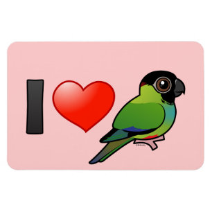 Íman Eu amo Nanday Conures