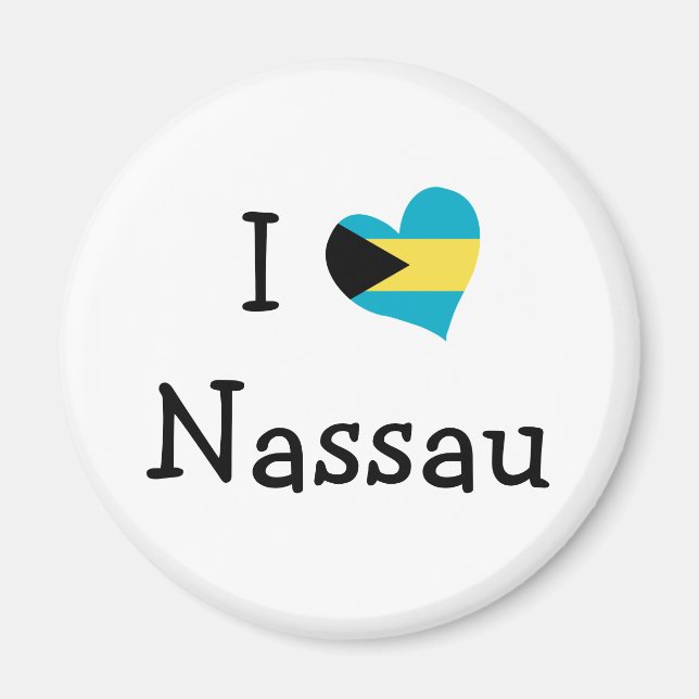 Íman Eu Amo Nassau (Frente)