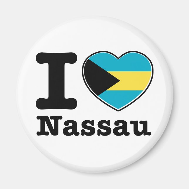 Íman Eu amo Nassau (Frente)