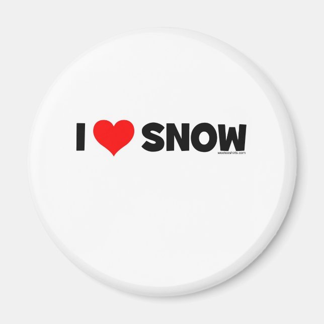 Íman Eu Amo Neve (Frente)