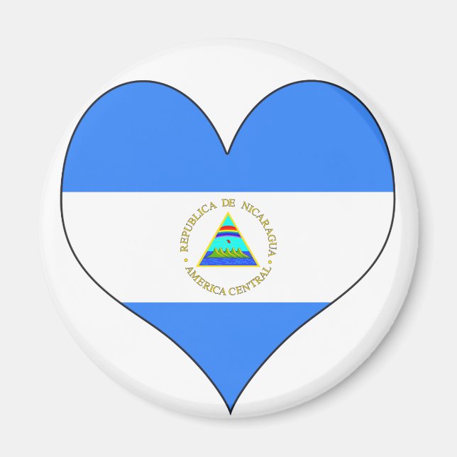 Íman Eu amo Nicarágua (Frente)
