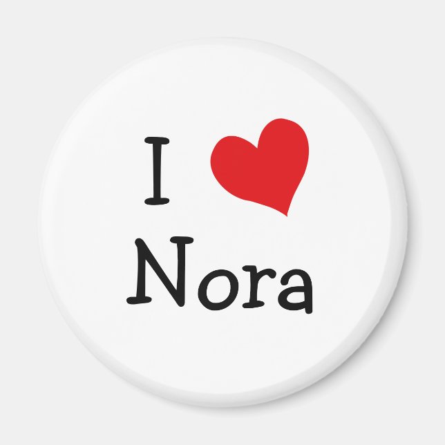 Íman Eu Amo Nora (Frente)