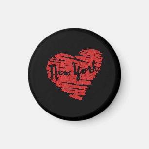 Íman Eu Amo Nova York Coração NY