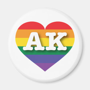 Íman Eu amo o Alaska - Orgulho gay
