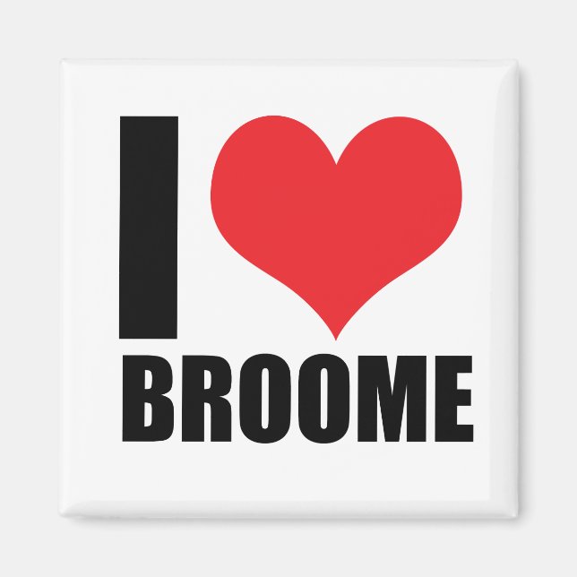 Íman Eu amo o Broome (Frente)