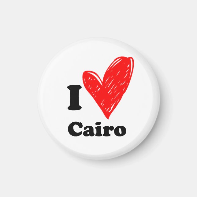 Íman Eu amo o Cairo (Frente)