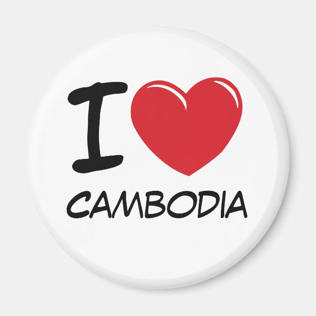 Íman Eu amo o Camboja (Frente)