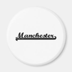 Íman Eu amo o design clássico de Manchester New