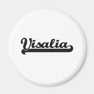 Íman Eu amo o design clássico de Visalia Califórnia