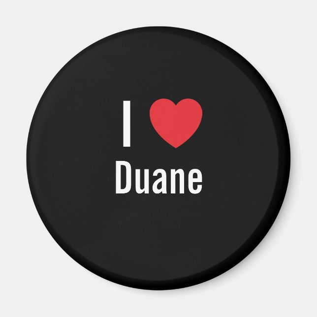 Íman Eu amo o Duane (Frente)