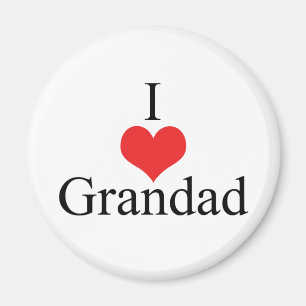 Íman Eu amo o Grandad (do coração)